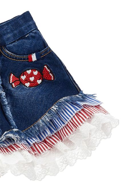 Shorts con applicazione MONNALISA KIDS | 19G401 70150055